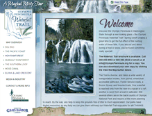 Tablet Screenshot of olympicpeninsulawaterfalltrail.com